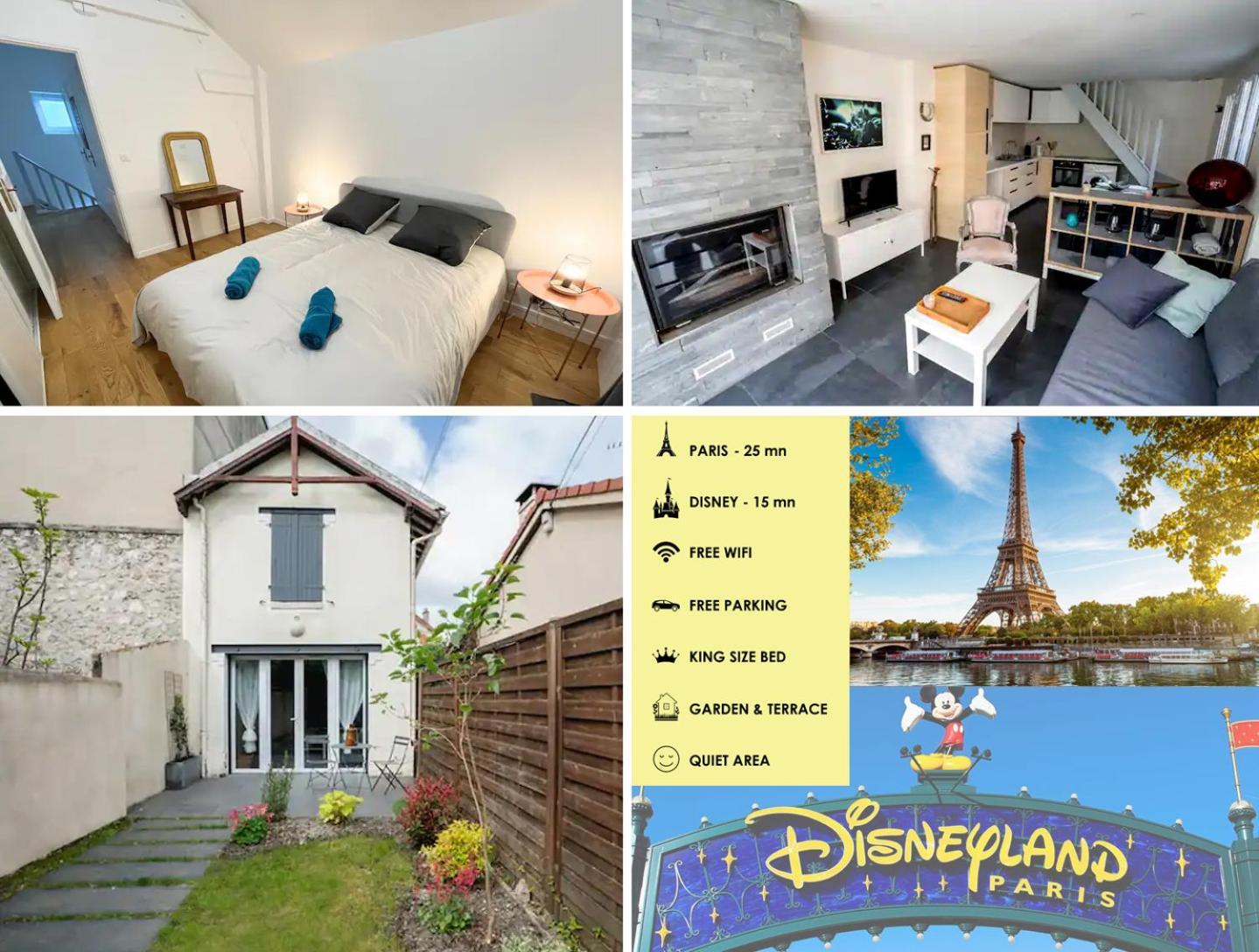Le Traditionnel - Maison Avec Jardin & Parking - Ideal Disneyland & Paris Lagny Exterior foto